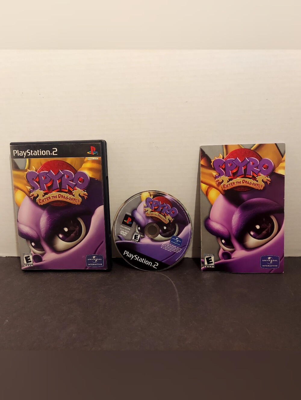 Spyro Enter the Dragonfly PS2 PlayStation 2 Complete CIB With Manual Spyro Ps2
